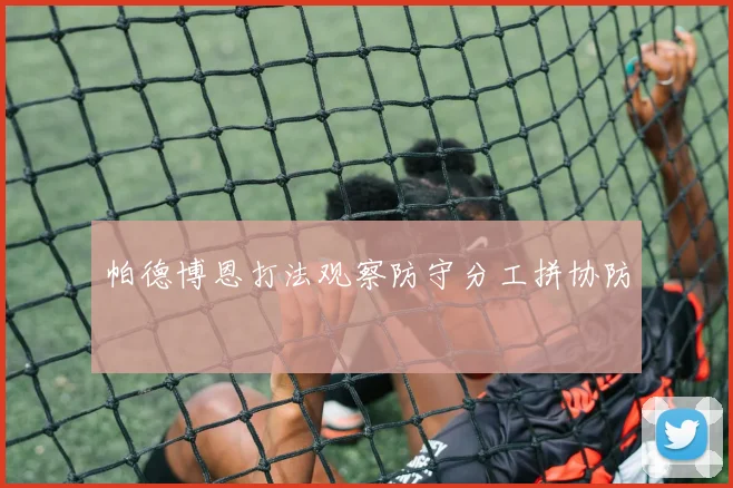 帕德博恩打法观察防守分工拼协防